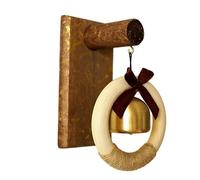 Campanello per porta Shop Keeper, campana commerciante per l'apertura della porta | Campanello per porta in ottone con motivo nodo per aziende, campanello di allarme di ingresso per il resto del