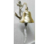 Campanello per porta sospeso con ancora in ottone Campanello ornamentale...