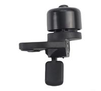 Campanello per scooter con anello trasparente forte per Segway per Ninebot per MAX G3/F3/ZT3/ZT3 Pro, accessori per scooter elettrico, nero