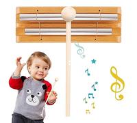 Campanello per yoga, suono curativo, con martello in legno, rilassamento delle mani, per preghiera, yoga, musica orientale Youding