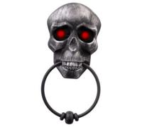 Campanello portone con luci e suono h. 28 cm -batterie incluse - effetto horror