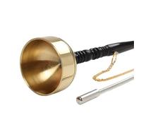 Campanello Rituale in Metallo, style to 3 | Componenti in ottone, Campanello cerimoniale, Pratiche spirituali, Per collezionisti sacri