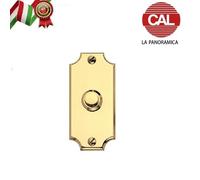 CAMPANELLO SAGOMATO CAL IN OTTONE LUCIDO P15