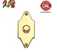 CAMPANELLO SAGOMATO CAL IN OTTONE LUCIDO P16