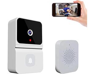 Campanello senza fili con telecamera videocitofono senza fili Campanello esterno impermeabile vec visione notturna 450P videocitofono archiviazione cloud audio bidirezionale allarme antifurto