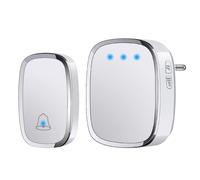 Campanello Senza Fili da Esterno Impermeabile IP44 Wireless Doorbell con Raggio