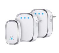 Campanello Senza Fili Da Esterno Impermeabile IP44, Wireless Doorbell Con Raggio