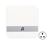Campanello senza fili per apertura porte con doppio sensore, melodia e volume regolabili, design elegante, basso consumo energetico, adatto per uso