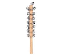 Campanello | Strumento di Percussione Musicale da 30 Centimetri,Campanelli a Mano con Manico in Legno | per L'Aula La Scuola materna E L'Educazione Prescolare