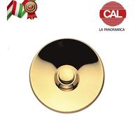 CAMPANELLO TONDO CAL IN OTTONE LUCIDO P10
