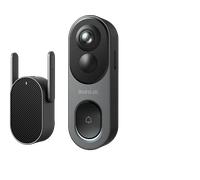 CAMPANELLO VIDEO BOTSLAB RB11 5MP, Visione Notturna, audio 2 vie, Rilevamento Movimento, Wi-Fi Dual Band, da Esterno, Wi-Fi 2,4 GHz e 5 GHz, Funzione visione notturna, Microfono integrato