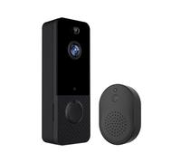 Campanello video intelligente, Campanello Wi-Fi con visione notturna, batteria a basso consumo, visivo, porta, spioncino, video, perfetto for la casa, 720p per casa intelligente, casa, ufficio