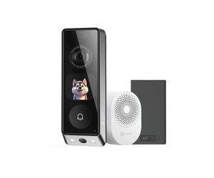 Campanello video intelligente EZVIZ EP8 Ultra kit campanello video 160° Nero e argento 2 MP con chime - Nouvo