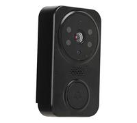 Campanello Video Senza Fili, Citofono Bidirezionale Wifi Videocamera per Campanello, Visione Notturna a Infrarossi Campanello Visivo APP Azionato, Facile da