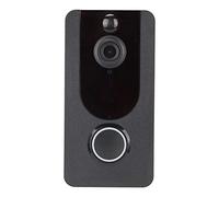 Campanello Video Wireless 1080P per la Sicurezza Domestica, Telecamera di Sicurezza Esterna con Rilevamento del Movimento, Spioncino Digitale WIFI da 2,4 GHz, Visione Notturna