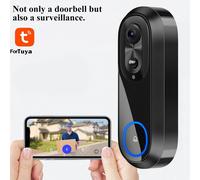 Campanello video wireless audio bidirezionale compatibile con app Tuya a casa