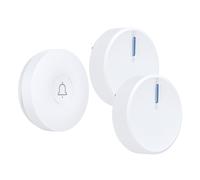 Campanello wireless autoalimentato ecologico per installazione interna ed estern