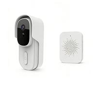 Campanello Wireless con Telecamera HD Bidirezionale Audio e Cloud Video Registra