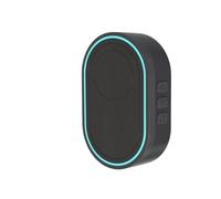 Campanello wireless intelligente | Trasmissione 433 MHz,(Black WiFi 1)