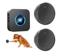 Campanello wireless per addestramento al vasino, design sensibile al tocco, con cinque livelli di volume e facile installazione per cani di tutte le dimensioni (1 ricevitore + 2 pulsanti)