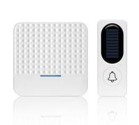 Campanello Wireless Ricarica per solare con per Luce Notturna e Segnale a Lungo