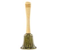 Campanoncino per bambino per la processione del Corpus Domini, oro antico, 13 cm