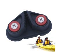 CAMPARE CAM - Scolletta di nylon diametro da 3-15 mm, hardware di kayak sicuro resistente all'usura, blocco a corda portatile a lungo durabile | Black camma a canotta a canotta per il controllo della