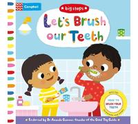 Campbell Books Let's Brush our Teeth (Libro di cartone) Campbell Big Steps