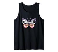 Campbell Butterfly - Personalizzato Carino Nome Word Art Canotta