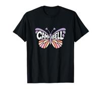 Campbell Butterfly - Personalizzato Carino Nome Word Art Maglietta