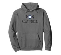 Campbell Clan Cognome Scozzese Araldica Scozia Felpa con Cappuccio