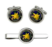 Campbell Di Argyll Clan Scozzese Gemelli E Fermacravatta Set