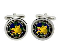 Campbell Di Argyll Clan Scozzese Gemelli IN Cromo Scatola