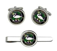 Campbell Di Cawdor Clan Scozzese Gemelli E Fermacravatta Set