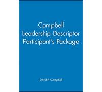 Campbell Leadership Descriptor Participant's Package by David P. Campbell (2002-05-10)