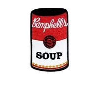 Campbell's Andy Warhol Pop Art T Retro Distintivo Ricamato Applicazioni Il Ferro Sulla Toppa Patch Accessorio