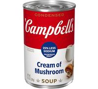 Campbell's Condensato 25% Less Sodium Cream o Zuppa di funghi, 10,5 once Can