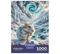 Campbell's Hamster 1000 Pezzi Puzzle Regalo Creativo Per Il Relax Per Adulti E Bambini Dai 12 Anni Confezione Di Alta Qualità Sfide Extra Divertenti Intrattenimento Creativo 70x50cm/1000pcs