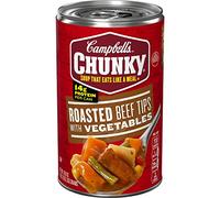 Campbell's Punte di manzo arrosto grosso con zuppa di verdure, 20 once. lattina