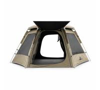 campeggio automatica up impermeabile per tutte le stagioni con zanzariera integrata, color to 2, Beige, L (4-8 persone)