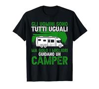 Campeggio Camperista I Migliori Guidano Un Camper Maglietta