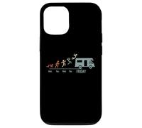 Campeggio Camping-Camper Weekend Vintage Motorhome Custodia per iPhone 12/12 Pro