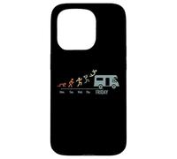 Campeggio Camping-Camper Weekend Vintage Motorhome Custodia per iPhone 15 Pro