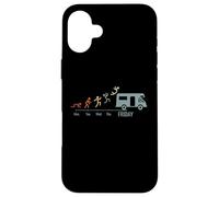 Campeggio Camping-Camper Weekend Vintage Motorhome Custodia per iPhone 16 Plus