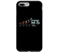 Campeggio Camping-Camper Weekend Vintage Motorhome Custodia per iPhone 7 Plus/8 Plus