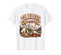 Campeggio Classico Classico Vintage Storia Americana Maglietta