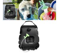 Campeggio Doccia Portatile Compatto Solare Sole Riscaldamento Borsa Da Bagno