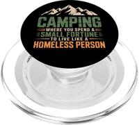 Campeggio dove si spende una piccola fortuna | Campeggio divertente PopSockets PopGrip per MagSafe