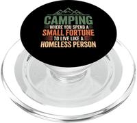 Campeggio dove si spende una piccola fortuna | Campeggio divertente PopSockets PopGrip per MagSafe