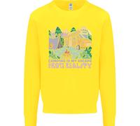 Campeggio È il Mio Fuga Da Reality Caravan Bambini Felpa Maglione